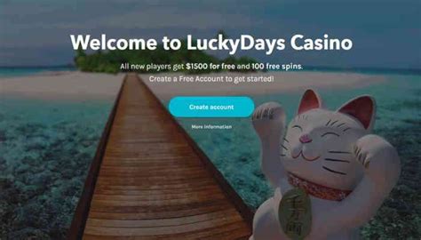lucky days online casino